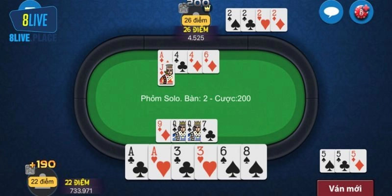 Những sai lầm thường gặp khi chơi Phỏm online